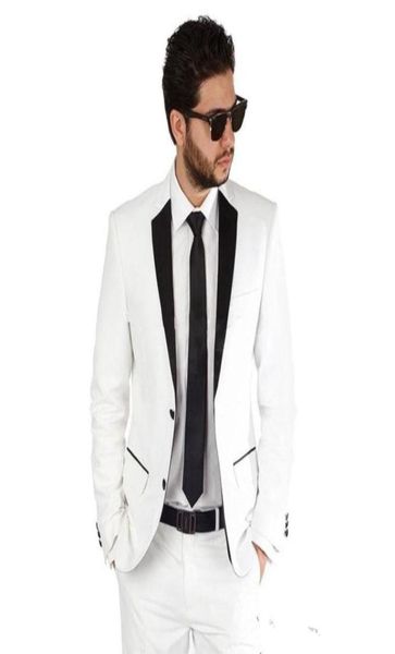 new custom white men suits slim fit wedding groom tuxedos 2 pieces jacketpants bridegroom groomsmen suits man blazer prom 6619557, Black;gray
new custom white men suits slim fit wedding groom tuxedos 2 pieces jacketpants bridegroom groomsmen suits man blazer prom 6619557, Black;gray