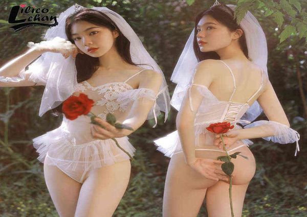 5pcs backless lace women bridal outfit mesh bandage embroidery erotic lingerie perspective skinny role playing costumes new 21702465, Red;black
5pcs backless lace women bridal outfit mesh bandage embroidery erotic lingerie perspective skinny role playing costumes new 21702465, Red;black