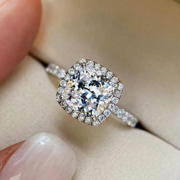 fine 100% 925 sterling silver ring 3ct simulated diamond cz engagement wedding band rings for women bridal charm party jewelry, Slivery;golden
fine 100% 925 sterling silver ring 3ct simulated diamond cz engagement wedding band rings for women bridal charm party jewelry, Slivery;golden