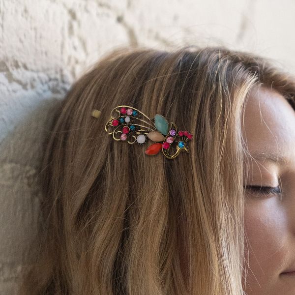 s3689 fashion jewelry side clip women's vintage peacock hairpin hair clip colorful rhinestone hair clip bobby pin lady barrette, Golden;silver
s3689 fashion jewelry side clip women's vintage peacock hairpin hair clip colorful rhinestone hair clip bobby pin lady barrette, Golden;silver