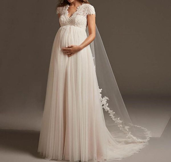 vestido noiva bohemian tulle lace pregnant wedding dress cap sleeve open back maternity bridal gown for robe de mariee7577793, Black
vestido noiva bohemian tulle lace pregnant wedding dress cap sleeve open back maternity bridal gown for robe de mariee7577793, Black