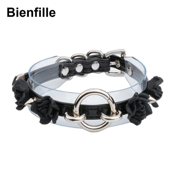 necklaces gothic punk multilayer necklace handcraft ceramic flower slave collar spiker romantic leather choker wholesale for women, Silver
necklaces gothic punk multilayer necklace handcraft ceramic flower slave collar spiker romantic leather choker wholesale for women, Silver