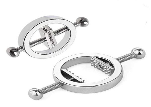 1pair nipple clamps breast clips nipples ring erotic slave restraints toys for couple games2897489, Silver
1pair nipple clamps breast clips nipples ring erotic slave restraints toys for couple games2897489, Silver