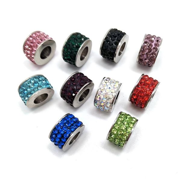 crystal yiqifly 2018 new 20pcs mix colors clay beads stainless steel base rhinestone charms fit european bracelet diy
crystal yiqifly 2018 new 20pcs mix colors clay beads stainless steel base rhinestone charms fit european bracelet diy