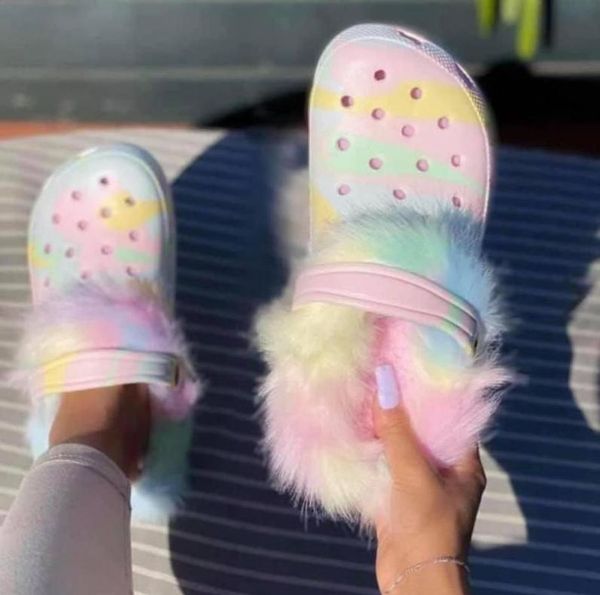 sandals leopard furry women hole garden shoes with fur sock 2021 winter warm female slip on4123896, Black
sandals leopard furry women hole garden shoes with fur sock 2021 winter warm female slip on4123896, Black