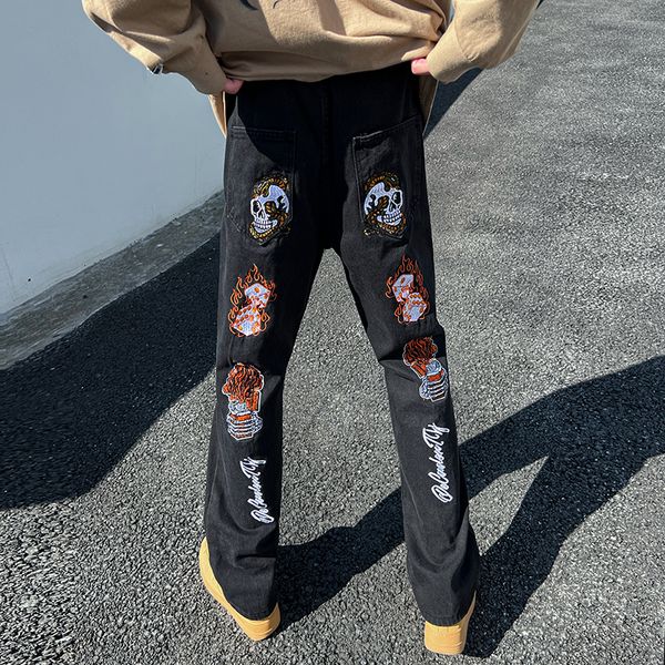 men's jeans american vintage jeans men y2k spring skinny jeans men hiphop fashion high street vibe drape pants washed straight flared p, Blue
men's jeans american vintage jeans men y2k spring skinny jeans men hiphop fashion high street vibe drape pants washed straight flared p, Blue