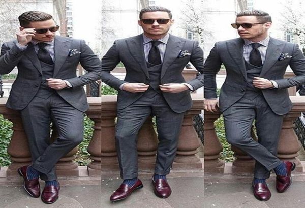 groom tuxedos two button gray peak lapel groomsmen man suit wedding mens suits jacketpantsvesttie j2083761643, Black;gray
groom tuxedos two button gray peak lapel groomsmen man suit wedding mens suits jacketpantsvesttie j2083761643, Black;gray