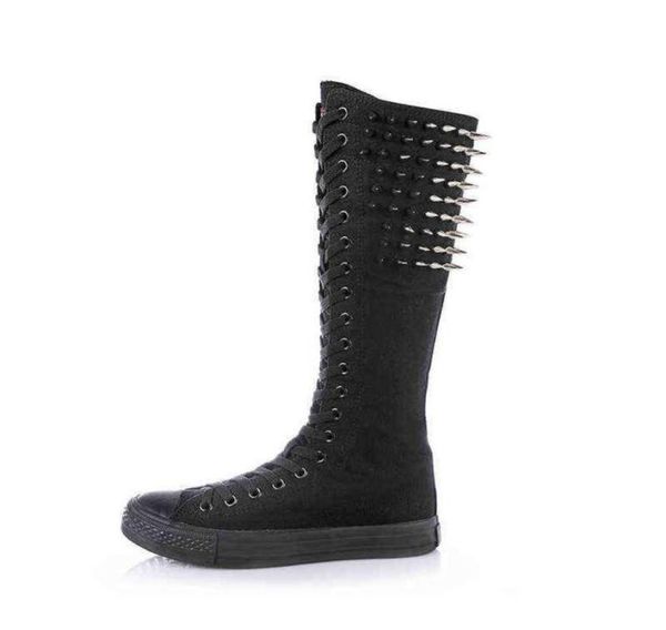 boots autumn new punk rivet shoes versatile dance lace up side zipper super high boots women039s trend5818199, Black
boots autumn new punk rivet shoes versatile dance lace up side zipper super high boots women039s trend5818199, Black
