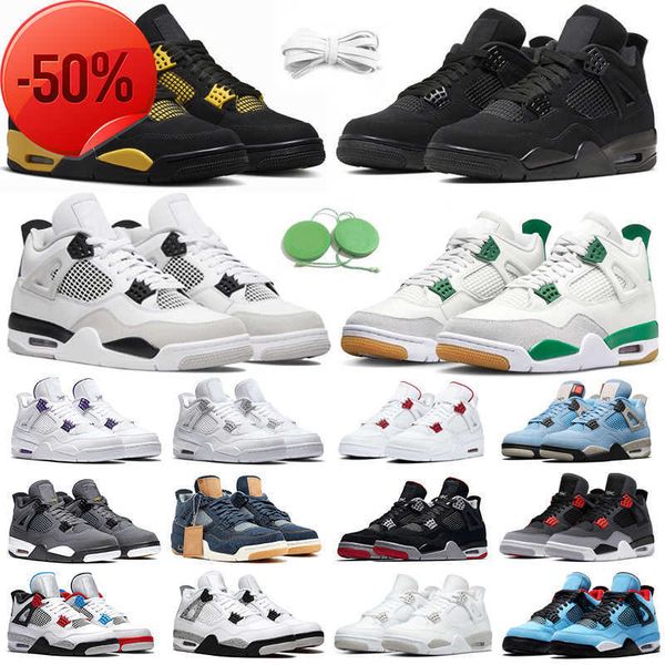 2023 4 4s men women basketball shoes sneaker sail military black cat white oreo red cement thunder unc blue lightning infrared seafoam bred
2023 4 4s men women basketball shoes sneaker sail military black cat white oreo red cement thunder unc blue lightning infrared seafoam bred