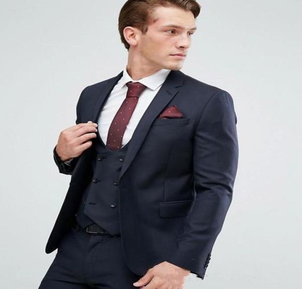 new one button navy blue groom tuxedos notch lapel groomsmen mens wedding business prom suits jacketpantsvesttie5527893, Black;gray
new one button navy blue groom tuxedos notch lapel groomsmen mens wedding business prom suits jacketpantsvesttie5527893, Black;gray