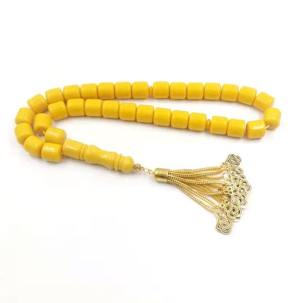 bangle tasbih yellow resin muslim bracelet eid gift gold tassel man's islamic accessories misbaha arabic fashion product rosary bead, Black
bangle tasbih yellow resin muslim bracelet eid gift gold tassel man's islamic accessories misbaha arabic fashion product rosary bead, Black