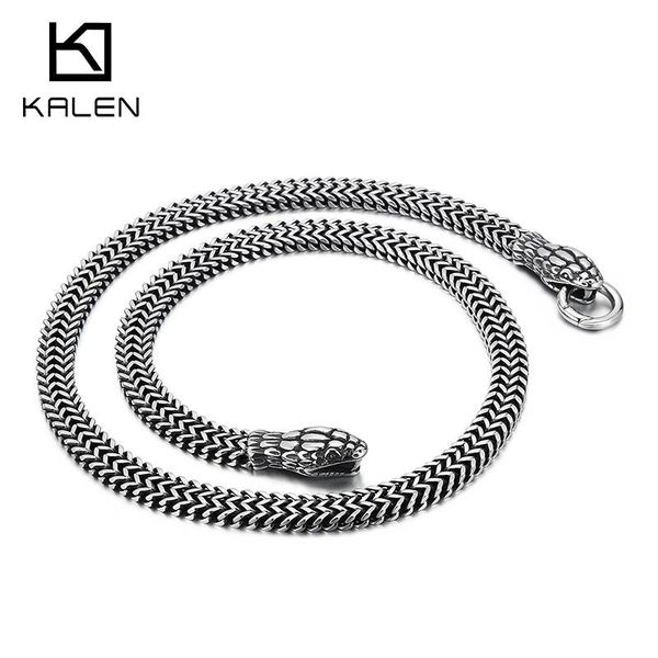 necklaces kalen punk snake braided chain necklace trend metal stainless steel 60cm long accessories men jewelry, Silver
necklaces kalen punk snake braided chain necklace trend metal stainless steel 60cm long accessories men jewelry, Silver
