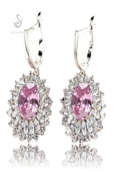 shunxunze big jewelry accessories christmas engagement wedding earrings for women men drop pink cubic zirconia rhodium p5355622, Silver
shunxunze big jewelry accessories christmas engagement wedding earrings for women men drop pink cubic zirconia rhodium p5355622, Silver