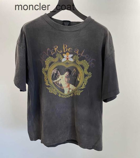 men's hoodies sweatshirts saint michael 2023ss men women t shirt love washed distress vintage hip hop high street casual oversized tees, Black
men's hoodies sweatshirts saint michael 2023ss men women t shirt love washed distress vintage hip hop high street casual oversized tees, Black