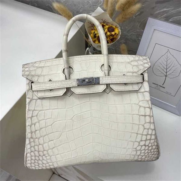 10a h erme s leather birkins bag tote family special himalayan bk25 mist face true crocodile skin sewn wax thread silver buckle 25 original
10a h erme s leather birkins bag tote family special himalayan bk25 mist face true crocodile skin sewn wax thread silver buckle 25 original