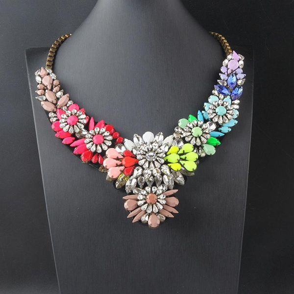 necklaces colorful fashion necklaces wholesale shourouk choker statement necklace pendant fower women 840, Silver
necklaces colorful fashion necklaces wholesale shourouk choker statement necklace pendant fower women 840, Silver