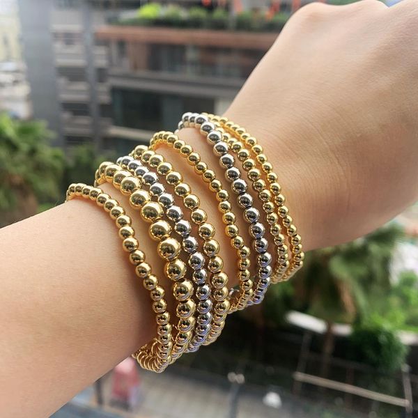 bangle 10pcs fashion style men women wide 4mm 5mm 6mm stretchable bead bracelets copper statement female jewelry, Black
bangle 10pcs fashion style men women wide 4mm 5mm 6mm stretchable bead bracelets copper statement female jewelry, Black