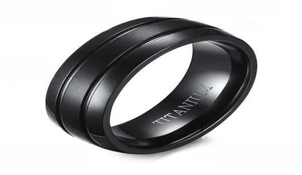 8mm basic mens double lines titanium steel wedding band ring well finished comfort fit2734052, Silver
8mm basic mens double lines titanium steel wedding band ring well finished comfort fit2734052, Silver