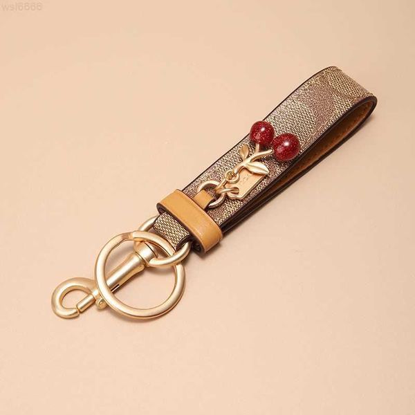 c cherry keychain car keychain european and american fashion female car key pendant creative high end bag pendant, Silver
c cherry keychain car keychain european and american fashion female car key pendant creative high end bag pendant, Silver