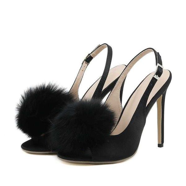nxy sandals 2023 summer feather buckle strap woman thin high heels shoes open toe banquet party female pumps 230511, Black
nxy sandals 2023 summer feather buckle strap woman thin high heels shoes open toe banquet party female pumps 230511, Black