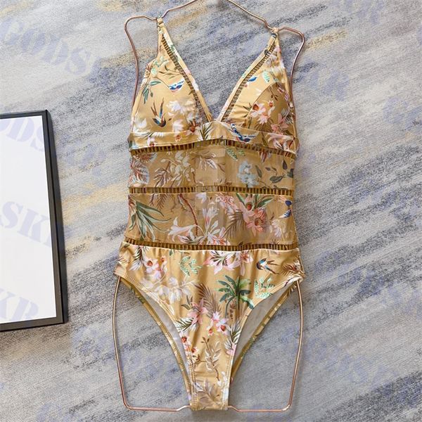 vintage patterned swimwear v neck mesh bikini womens sling swimsuit one piece swimsuits two colors, White;black
vintage patterned swimwear v neck mesh bikini womens sling swimsuit one piece swimsuits two colors, White;black