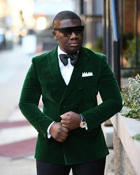 new stylish design groom tuxedos double breasted green velvet peak lapel groomsmen man suit mens wedding suits jacketpants6655873, Black;gray
new stylish design groom tuxedos double breasted green velvet peak lapel groomsmen man suit mens wedding suits jacketpants6655873, Black;gray
