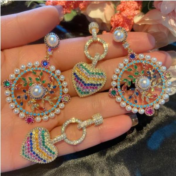 knot s925 silver needle baroque vintage colored zircon earrings gold plated dream catcher pearl dihydrate rainbow earrings
knot s925 silver needle baroque vintage colored zircon earrings gold plated dream catcher pearl dihydrate rainbow earrings