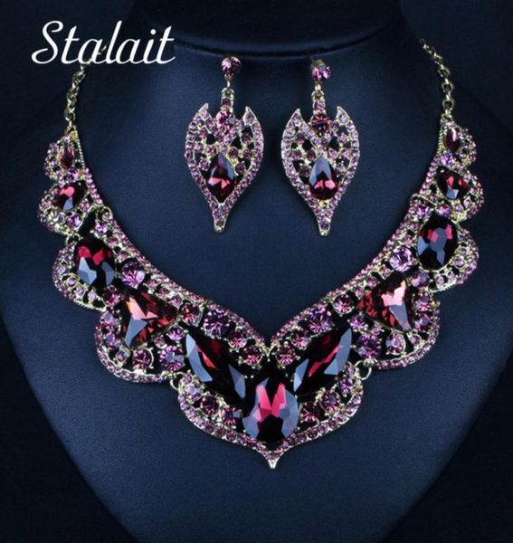 bohemian jewelry sets wedding crystal water drop fashion bridal gold color necklace earrings women party rhinestone jewelry sets c9232784, Slivery;golden
bohemian jewelry sets wedding crystal water drop fashion bridal gold color necklace earrings women party rhinestone jewelry sets c9232784, Slivery;golden