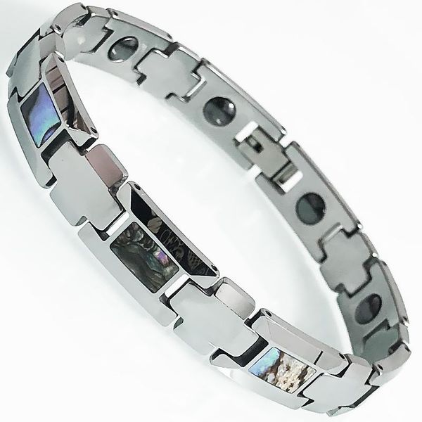 bangle 10mm wide heavy tungsten steel chain bracelets for men nature shell health care hematite magnetic therapy bangles mannen armband, Black
bangle 10mm wide heavy tungsten steel chain bracelets for men nature shell health care hematite magnetic therapy bangles mannen armband, Black