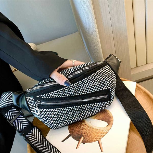 rhinestone waist bag 2023 new luxury bag for women s fashion versatile chain chest crossbody 230523
rhinestone waist bag 2023 new luxury bag for women s fashion versatile chain chest crossbody 230523