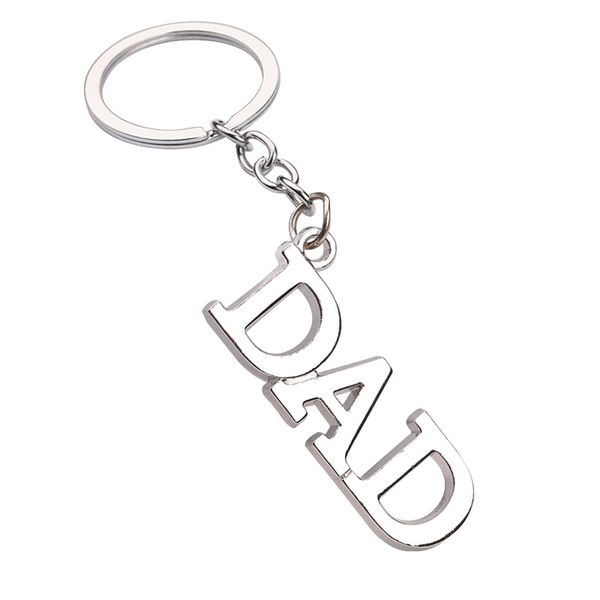 creative letter keychains zinc alloy dad mom keychain pendant father's day gift keyring key chains, Silver
creative letter keychains zinc alloy dad mom keychain pendant father's day gift keyring key chains, Silver