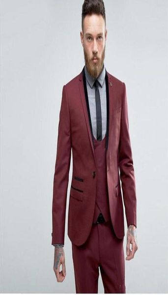 new burgundy slim fit men suits wedding groom tuxedos 3 pieces jacketpantsvest bridegroom suits prom wear blazer 3597867529, Black;gray
new burgundy slim fit men suits wedding groom tuxedos 3 pieces jacketpantsvest bridegroom suits prom wear blazer 3597867529, Black;gray