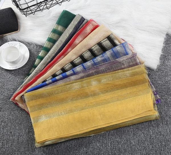 spring and summer horizontal stripe golden silk scarf female organza silk cotton elegant celebrity square small scarf7447970, Black;purple
spring and summer horizontal stripe golden silk scarf female organza silk cotton elegant celebrity square small scarf7447970, Black;purple