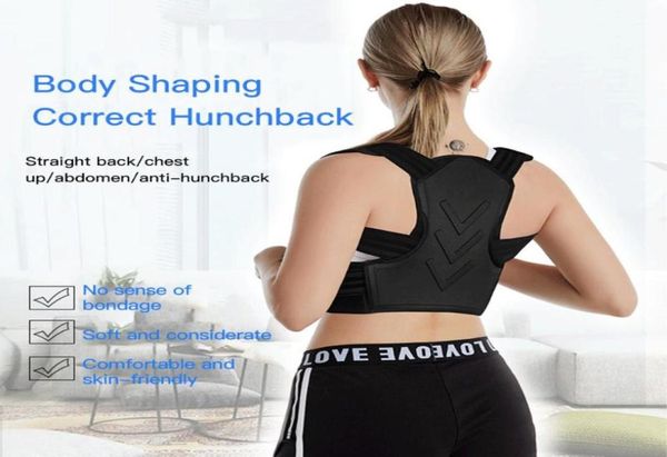 back support brace adjustable correction belt spine posture corrector shoulder body home office sport upper neck9065466, Black;blue
back support brace adjustable correction belt spine posture corrector shoulder body home office sport upper neck9065466, Black;blue