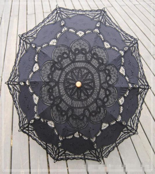 gothic black lace parasol umbrella fancy hollow black victorian wedding parasols for bride bridesmaid bridal batten lace handmade 5893736, White
gothic black lace parasol umbrella fancy hollow black victorian wedding parasols for bride bridesmaid bridal batten lace handmade 5893736, White