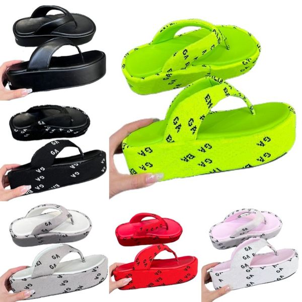 slippers new sandals designer beach shoes slippers fashion thick bottom women shoes green red alphabet lady platform shoes leather slides ou, Black
slippers new sandals designer beach shoes slippers fashion thick bottom women shoes green red alphabet lady platform shoes leather slides ou, Black