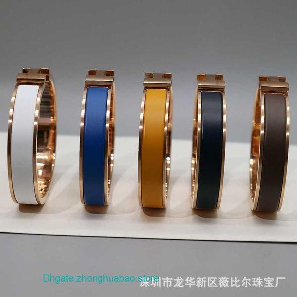 factory original wholesale designer h ermes bracelets online store high end men's frosted matte enamel open couple bracelet, Black
factory original wholesale designer h ermes bracelets online store high end men's frosted matte enamel open couple bracelet, Black