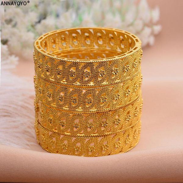 bangle annayoyo middle east arab dubai bangle bracelet for women african gold color jewelry trendy gifts (4pcs/lot), Black
bangle annayoyo middle east arab dubai bangle bracelet for women african gold color jewelry trendy gifts (4pcs/lot), Black