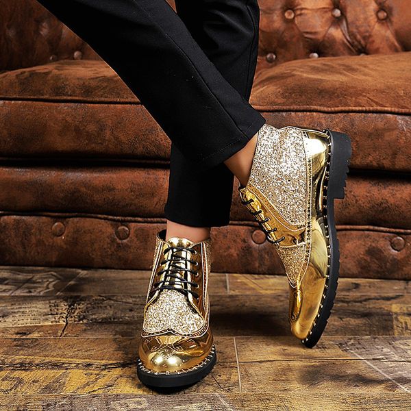 dress shoes men's spring autumn 2023 casual fashion oxford party leather boots designer brand male black golden footwear wedding 230522
dress shoes men's spring autumn 2023 casual fashion oxford party leather boots designer brand male black golden footwear wedding 230522