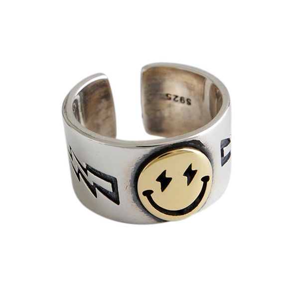 designer rings for women new fashion ring luxury jewelry love ring electroplating smiling face ring style is simple and generous and natural, Golden;silver
designer rings for women new fashion ring luxury jewelry love ring electroplating smiling face ring style is simple and generous and natural, Golden;silver