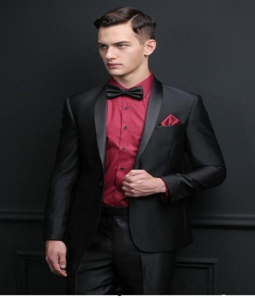 new whole and retail shawl lapel groomsmen one button groom tuxedos men suits weddingprom man blazer jacketpantstie1303317, Black;gray
new whole and retail shawl lapel groomsmen one button groom tuxedos men suits weddingprom man blazer jacketpantstie1303317, Black;gray