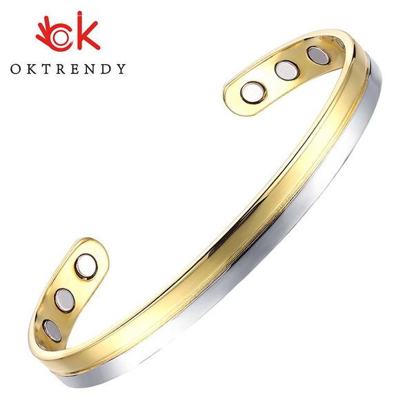 bangle oktrendy magnetic pure copper cuff bangle for women 8mm adjustable health energy gold silvercolor matching magnetic bangles, Black
bangle oktrendy magnetic pure copper cuff bangle for women 8mm adjustable health energy gold silvercolor matching magnetic bangles, Black