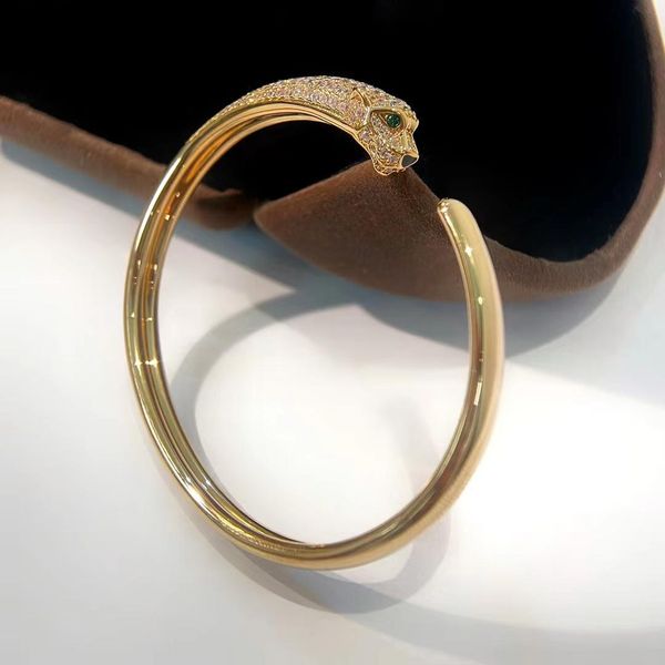 bangle new 2022 classic brand anniversary gift jewelry bracelets for women leopard bangle wedding party luxury rose gold green gem, Black
bangle new 2022 classic brand anniversary gift jewelry bracelets for women leopard bangle wedding party luxury rose gold green gem, Black