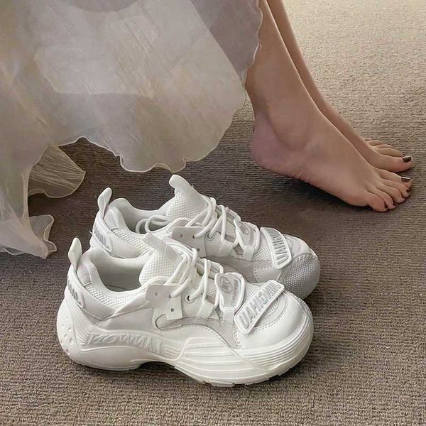 white daddy women's spring 2023 new ugly and cute lightweight thick sole casual sports shoes
white daddy women's spring 2023 new ugly and cute lightweight thick sole casual sports shoes