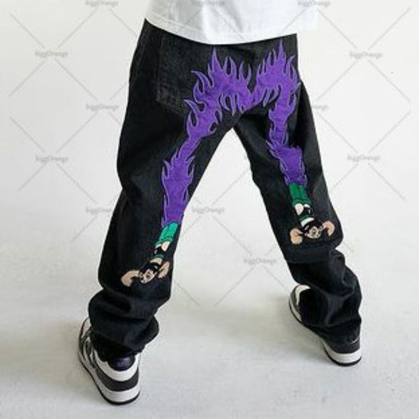 men's jeans american y2k jeans streetwear harajuku jeans for men casual hip hop street printed jeans menwide foot pants straight leg je, Blue
men's jeans american y2k jeans streetwear harajuku jeans for men casual hip hop street printed jeans menwide foot pants straight leg je, Blue