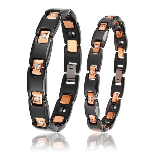bangle oktrendy women ceramic magnetic therapy healing bracelet germanium health care bangle relieve pain anti radiation wristband gift, Black
bangle oktrendy women ceramic magnetic therapy healing bracelet germanium health care bangle relieve pain anti radiation wristband gift, Black