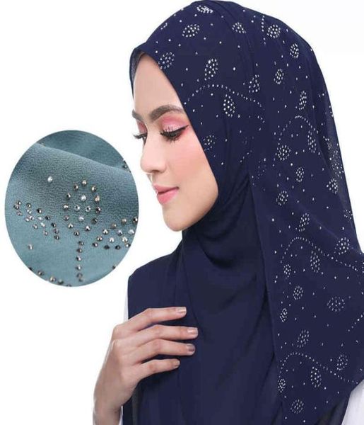 72175cm summer muslim women chiffon scarf diamonds glitter femme musulman shawls wrap islamic headscarf malaysia hijab3023887, Blue;gray
72175cm summer muslim women chiffon scarf diamonds glitter femme musulman shawls wrap islamic headscarf malaysia hijab3023887, Blue;gray