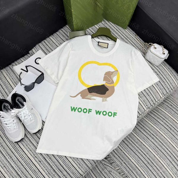 23ss tee womens t-shirt womens designer clothing round neck pure cotton new puppy logo print short sleeve t-shirt womens clothes, White
23ss tee womens t-shirt womens designer clothing round neck pure cotton new puppy logo print short sleeve t-shirt womens clothes, White
