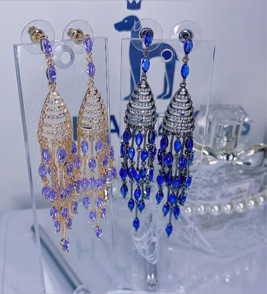 knot new style earrings temperament blue zircon earrings 925 silver needle retro long tassel earrings
knot new style earrings temperament blue zircon earrings 925 silver needle retro long tassel earrings