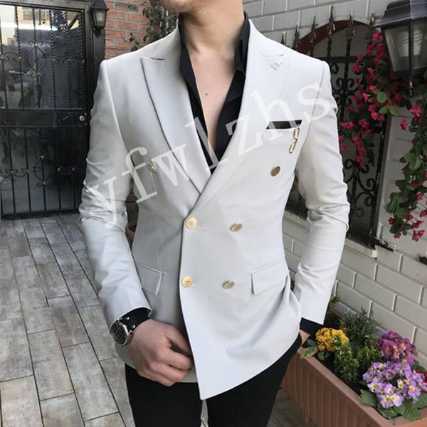 handsome double-breasted tuxedos groom peak lapel men suits mens wedding tuxedo costumes de pour hommes jacket pants tie y6851116, Black;gray
handsome double-breasted tuxedos groom peak lapel men suits mens wedding tuxedo costumes de pour hommes jacket pants tie y6851116, Black;gray